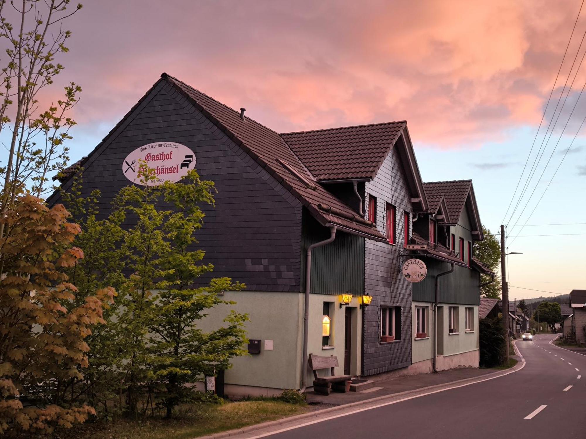 Gasthaus Und Hotel Peterhaensel Spechtsbrunn Kültér fotó